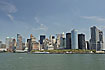 Lower Manhattan seen from the Hudson River