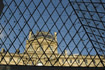 The Louvre Pyramid is a large glass pyramid commissioned by then French president 