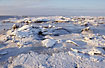 Drift ice at the wadden sea