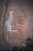 Rock painting by aboriginals