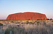 Ayers Rock (Uluru) in evening light