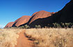 The track around Ayers Rock (Uluru)