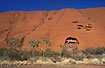 The eroded surface on Ayers Rock (Uluru)