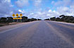 The endless Eyre Highway - watch out for Camels, Wombats and Kangaroos