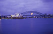 Sydney Harbour bridge og Sydney Opera house