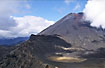 Clouds over an old vulcano: Mount Ngauruhoe aka Mount Doom