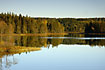 Reflections at swedish lake