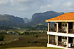 View of viales valley and the mogote mountains from hotel "La Ermita"