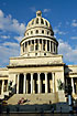 Beatiful arcitecture are everywhere in Havana, here exemplified in Capitolio Nacional