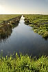 Channel at the wadden sea