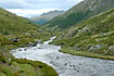 The river Grimsa is winding through the valley