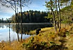 Nature Photographer at swedish lake