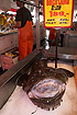 Anglerfish / monkfish on a fishmarket in Bergen