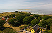 View from a lighthouse on the Island "Hirsholmen"