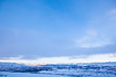 Snowcovered norwegian landscape.