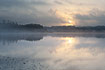 Morning by a Danish lake