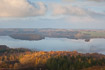 View over Juls from Himmelbjerget (147 m above sea level)
