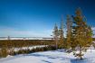 Finnish winter landscape