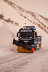 Vehicle for clearing snow from norwegian roads