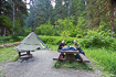 Sol Duc campground in Olympic National Park