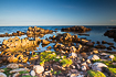 Summer morning at the northern tip (Hammer Odde) on the Baltic island Bornholm 