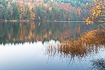 Autumn by lake Slens in the Danish Lakelands