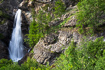 Cascate di Lillaz - a waterfall in the alps