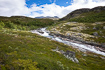 Norwegian mountain landscape in summertime