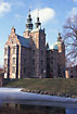 The castle Rosenborg in winter