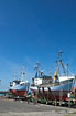 Fishing vessels on ground
