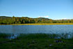 View to a Norgian mountain lake