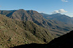 The mountains on the west coast of Gran Canaria