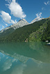 The mountain peaks are reflected in Antholzer See (billedet er 3574 x 5235 pixels)