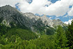 Impressive mountain peaks in Antholztal