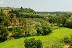 The landscape in Tuscany