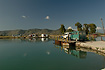 Cableferry sailing visitors to Butrint in Albania