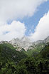 Mountain summits in the Apuan Alps
