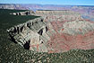 Grand Canyon opening dramatically in the Colorado Plateau