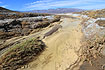 Water remaining after recent floodings in Death Valley