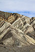 Striped rocks in Death Valley