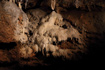 Stalactites in Lummerlunda Cave on Gotland, Sweden