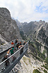 The viewing platform Alpspix on Alpspitze isa great place to experience acrophobia.