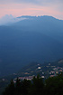 Tignale north of Lake Garda in Italy at sunrise