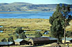 A Part of Lake Titicaca.