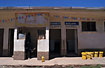 Toilet building in a village near Lake Titicaca.