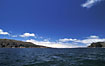 A part of Lake Titicaca.