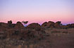 Devils Marbels - amazing rockformations at sunset