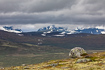 Beautiful norwegian mountain landscape